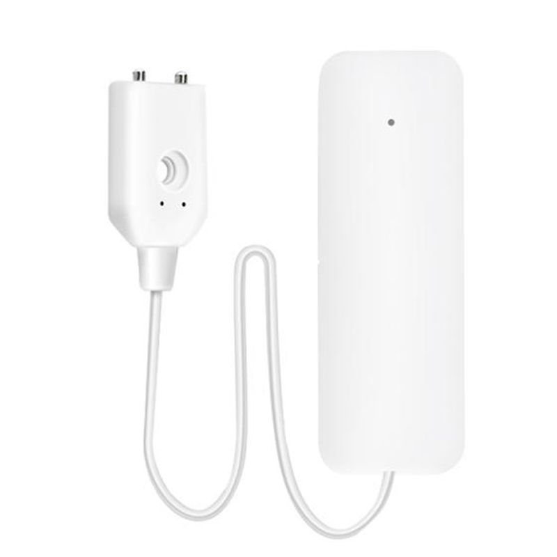 Tuya Zigbee Water Leak Sensor Wireless Flooding Detector Water Leakage Detection Alert Water Level Overflow Alarm