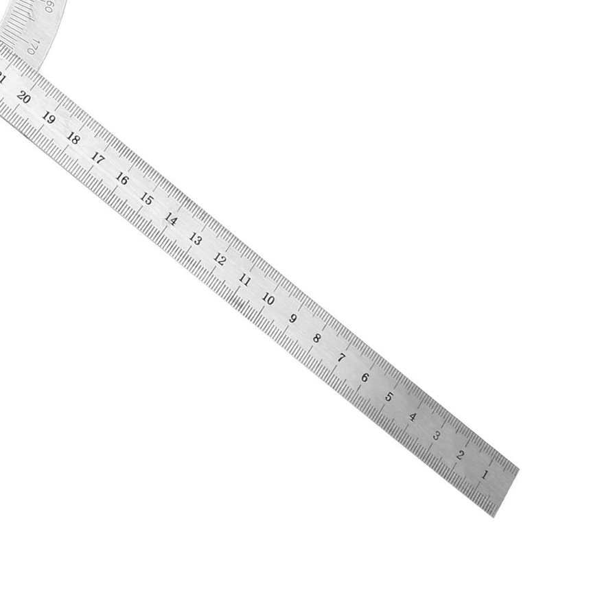 20*30cm Stainless Angle Finder Measuring 0-180° Protractor Rotary Gage