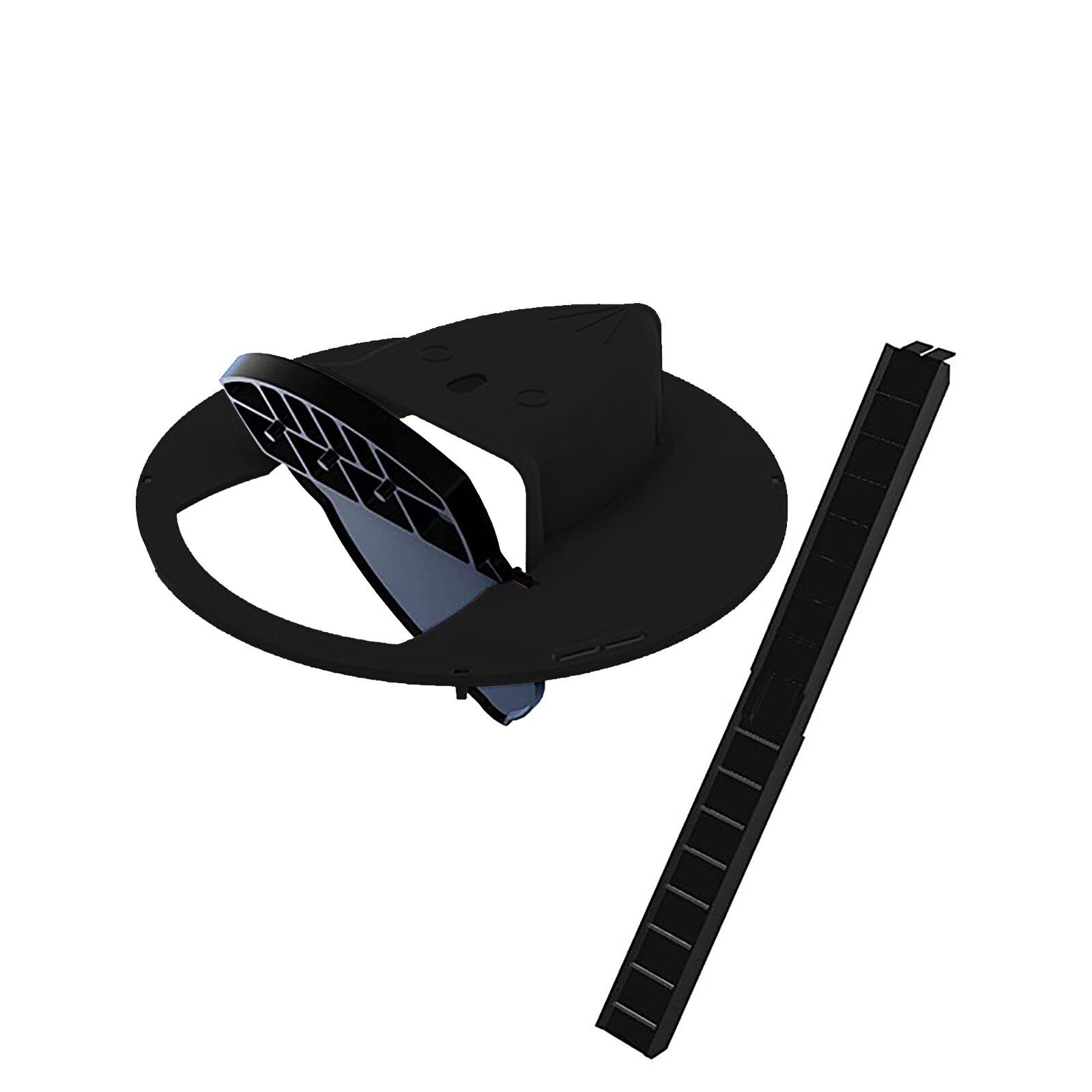 Creative Flip N Slide Bucket Lid Mouse Trap Humane Or Lethal Trap Door Style Reusable Plastic Smart Mouse Trap Door StyleMulti（C）