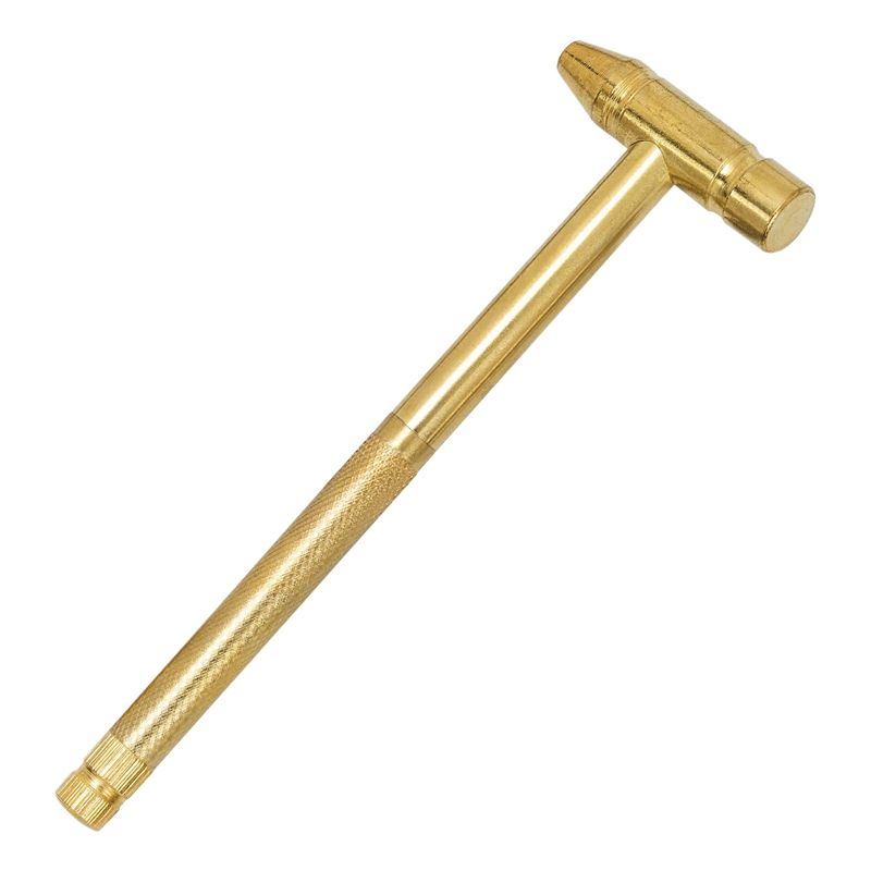 Mini Multi-Function Small Hammer, Small Hammer, Small Hammer, 5-In-1 Hammer with Small Screwdriver - gold