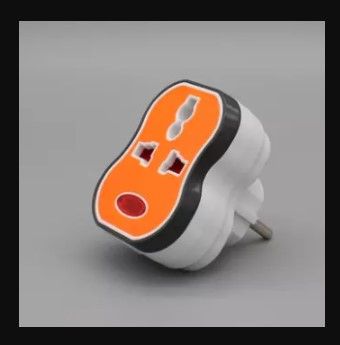 3 Pin Multi Socket con verter 3.2 Plug