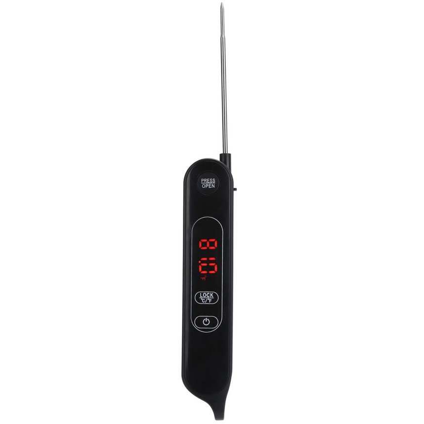 Chenmeng La LED Meat Thermometer Foldable Food Instant Read for Kitchen Cooking Grilling BBQ