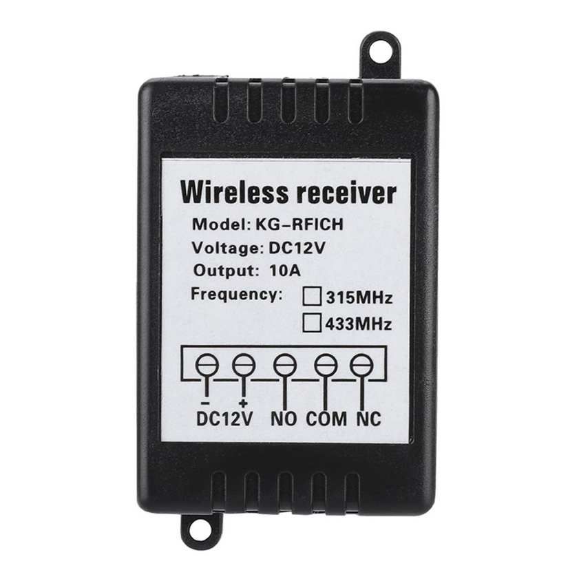DC 12V One-way One For Four Wireless Remote Control System Switch Access Control Switch drop ship