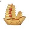 Mini Resin Fortune Chinese en Ingot Home Office Desk Lacape Ornament