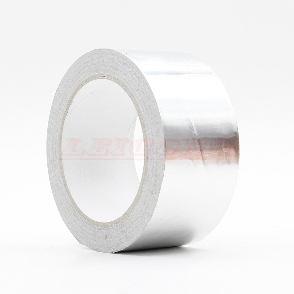 Roll (width 10-150mm) x 40m Shield Adhesive Aluminum Foil Duct Tape