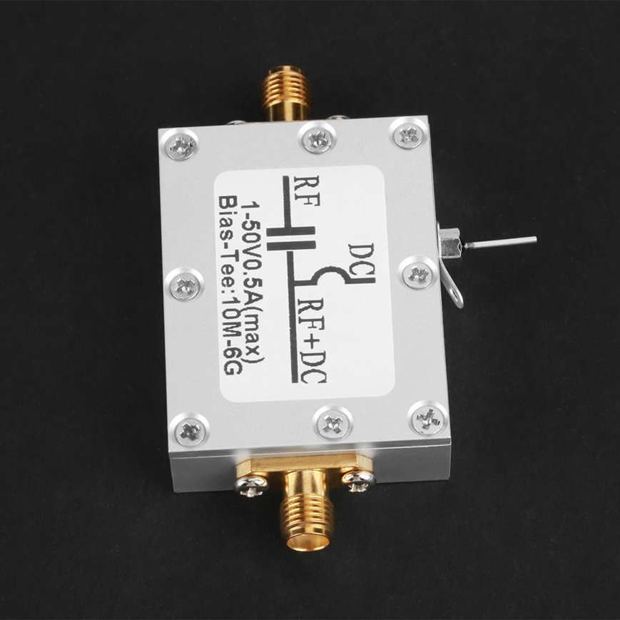 RF Blocker Bias Tee 10MHz-6GHz Broadband Radio Frequency Microwave Coaxial