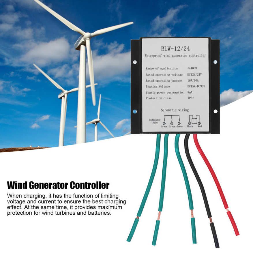 Charging Regulator FO5‑12/24V 400W Wind Generator Turbine Controller Waterproof