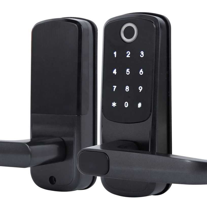 biometric password keypad fingerprint lock home anti theft bluetooth for school locker