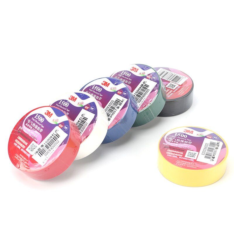 Electric Tape Wire Insulation Self Adhesive Tape Flame Retardant Plastic Tape Electrical PVC Waterproof Duct Tape