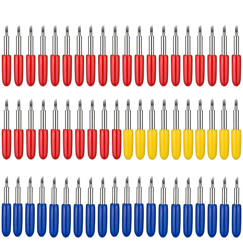 60PCS Blades for Cricut Explore Air/Air 2 Maker Expression Fabric Cutting Blades Replacements for Cricut