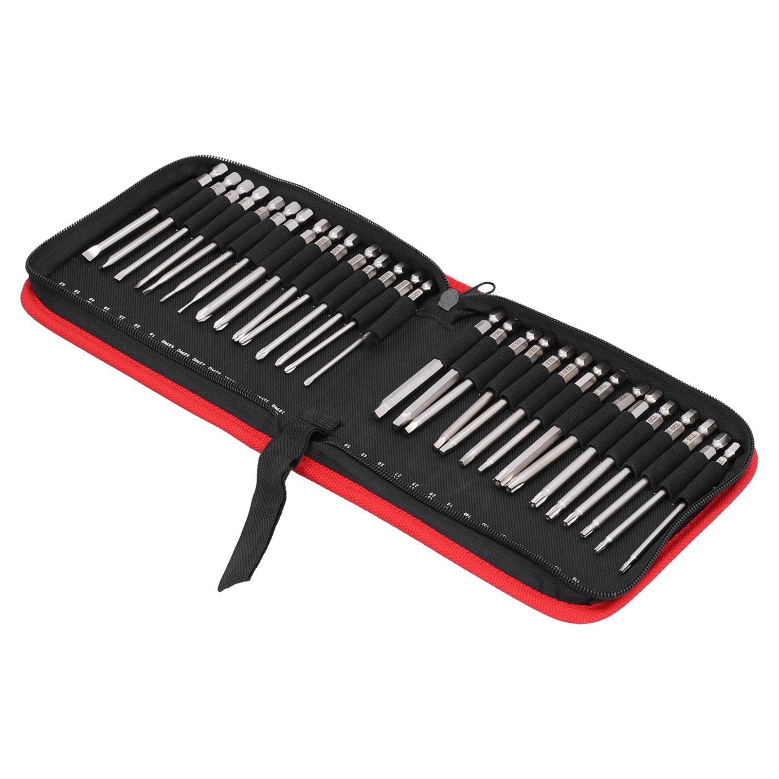 Screwdriver Bit Set Magnetic 30Pcs Cross Tool Kit Metal with Storage Box for Rechargeable Drill
