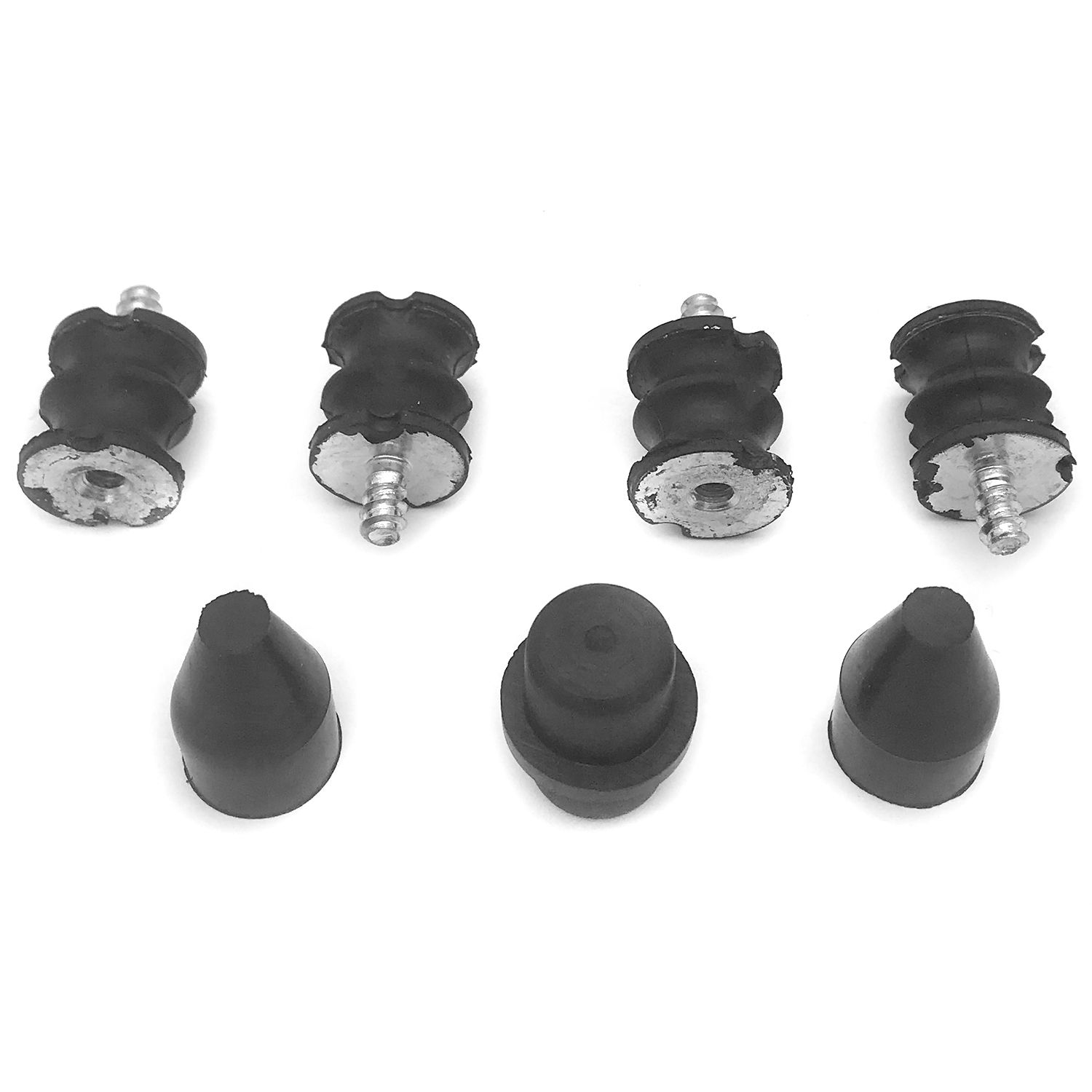 Practical Product 7Pcs Rubber Front Handle Isolator Buffer Shock for Husqvarna 136 137