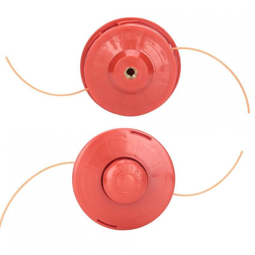 Universal rimmer Head Bump Feed Line Line Spool Red Hardened Plastic Brush Cutter Accessories