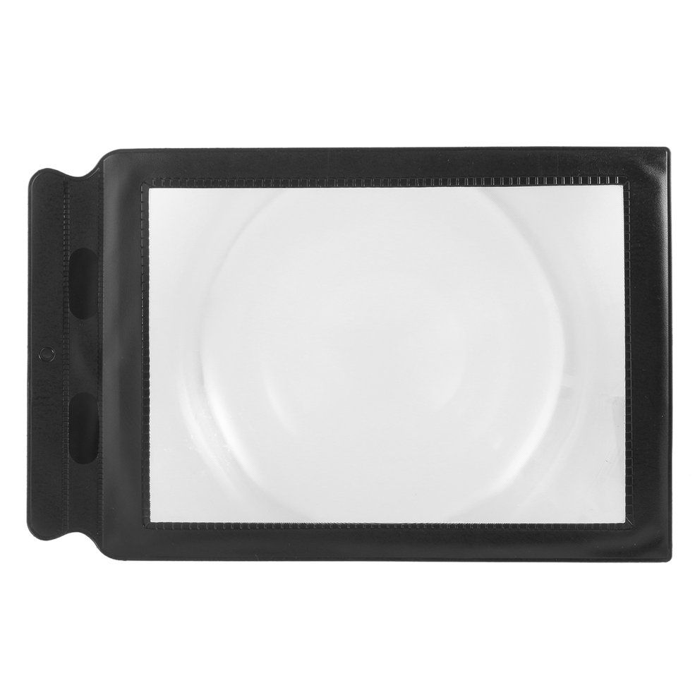 Full Large Flat Page Magnifying Glass Sheet Reading Aid Lens Magnifier-1
