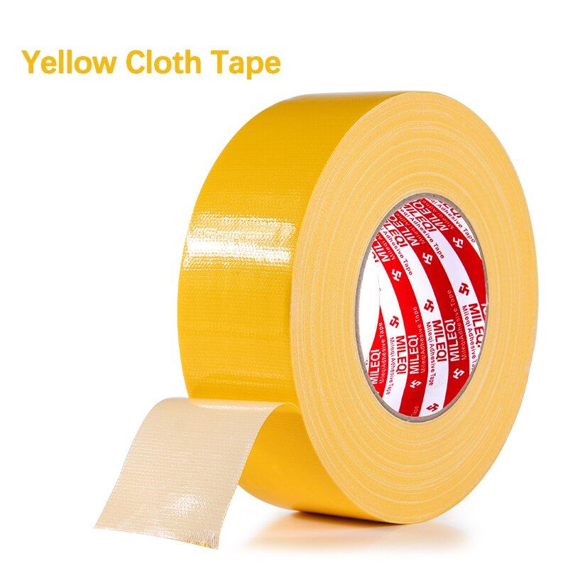 10m Color Cloth Base Tape Carpet Floor 10/20/30/35/40mm Waterproof Tape High Viscosity Waterproof Tape Multicolor Diy decoration