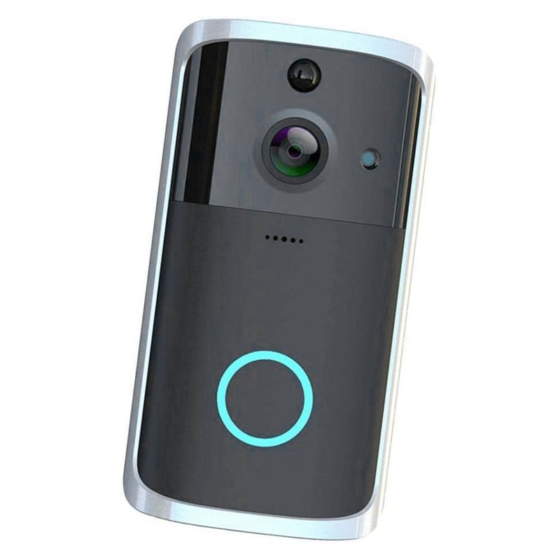 JAERBEE FHD1080P Black Video Doorbell Wireless Camera Security