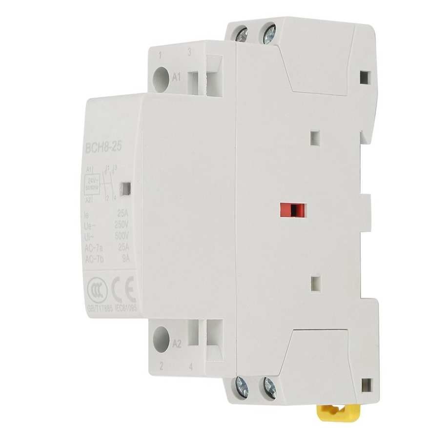 2P 25A 24V 2NO 50/60HZ Din Rail Household Contactor High Quality
