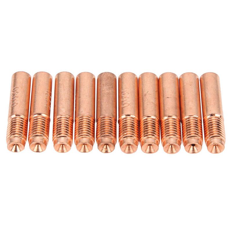 Soldering iron tip Electric soldering iron Conductive Nozzles Copper MIG Welding Contact Tips Replacement Accessories
