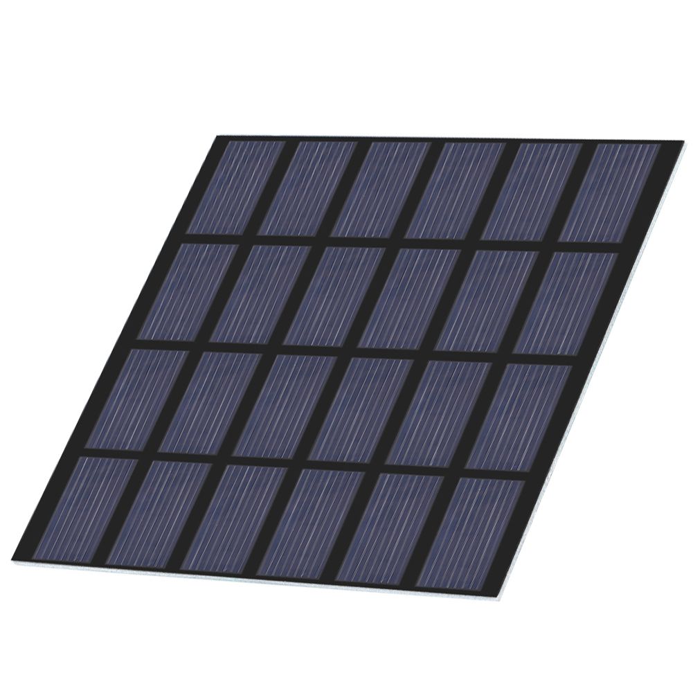 4.3x4.3in Mini Solar Panel Portable Polysilicon 6V Fishing For