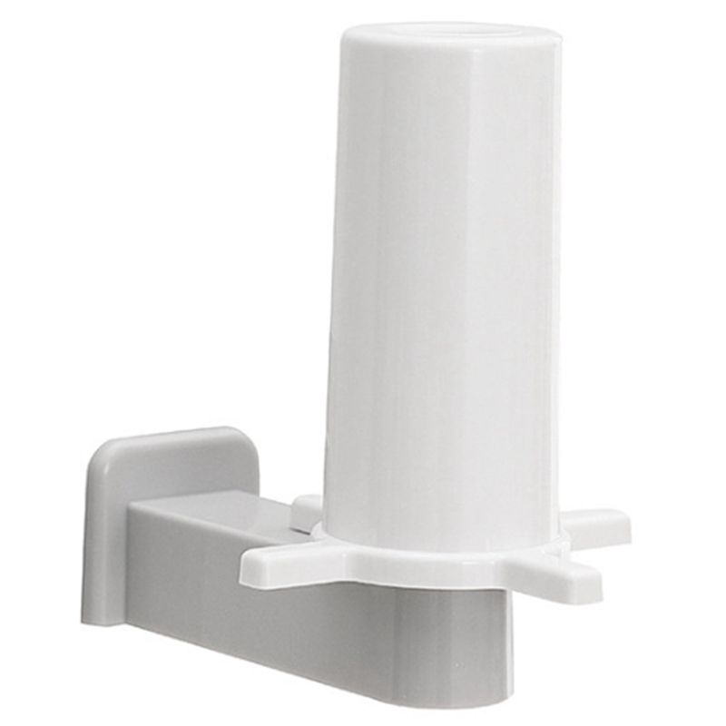 Kitchen Paper Towel Rack Perforated Free Cling Film Rack Household Wipe Storage Rack Wall-Mounted Paper Roll Rack, 4PCS