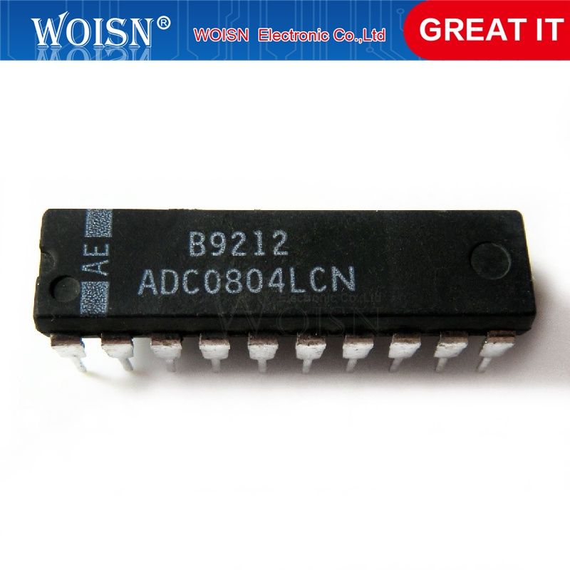 2pcs/lot ADC0804LCN ADC0804 DIP-20 new  In Stock
