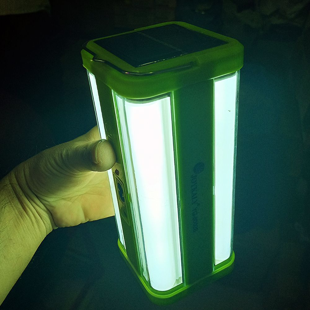Charger Light YG-8002S LED Rechargeable Light For Home 2 In 1 Solar Emergency Light
