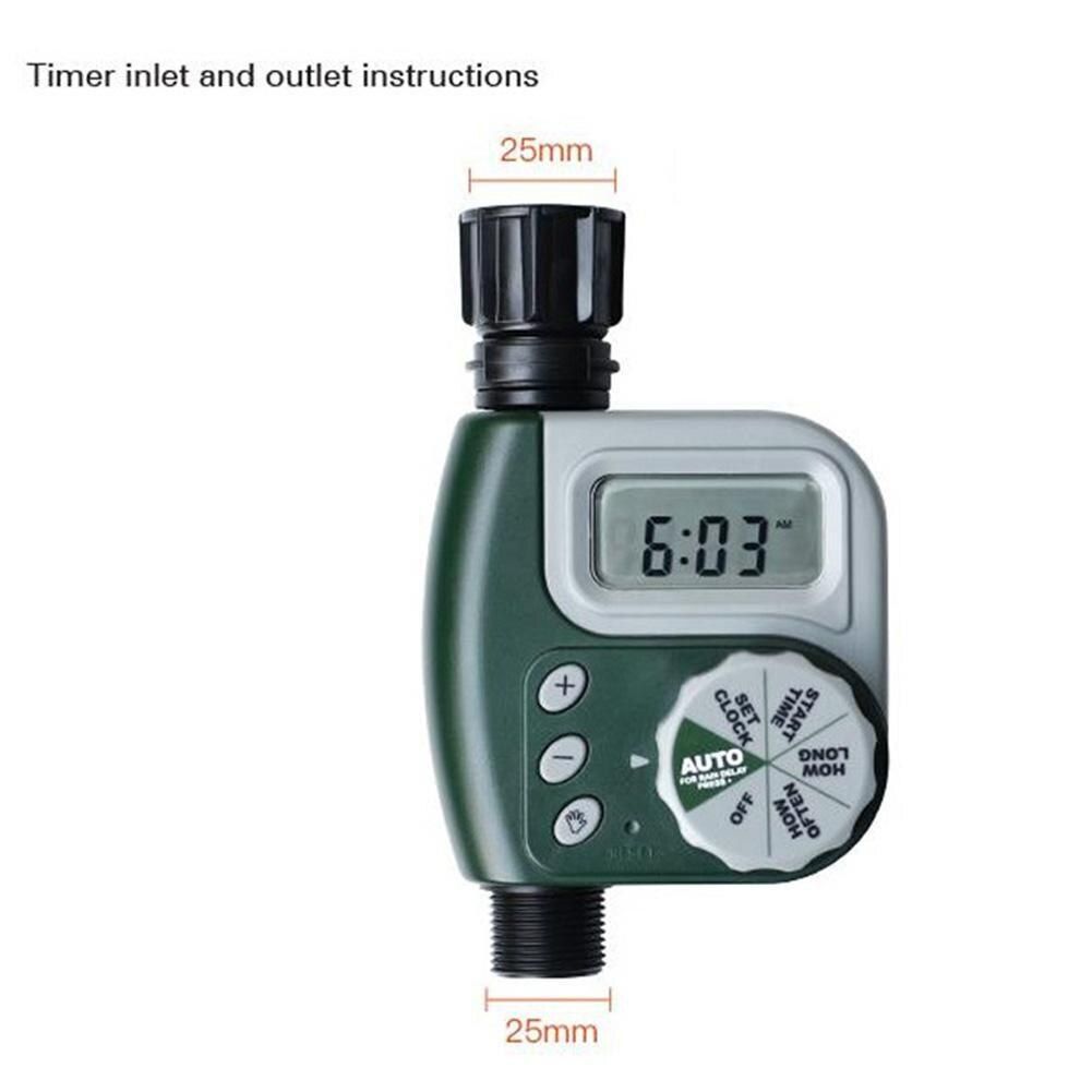 Automatic Digital Garden Water Timer Watering Irrigation System Controller European Version