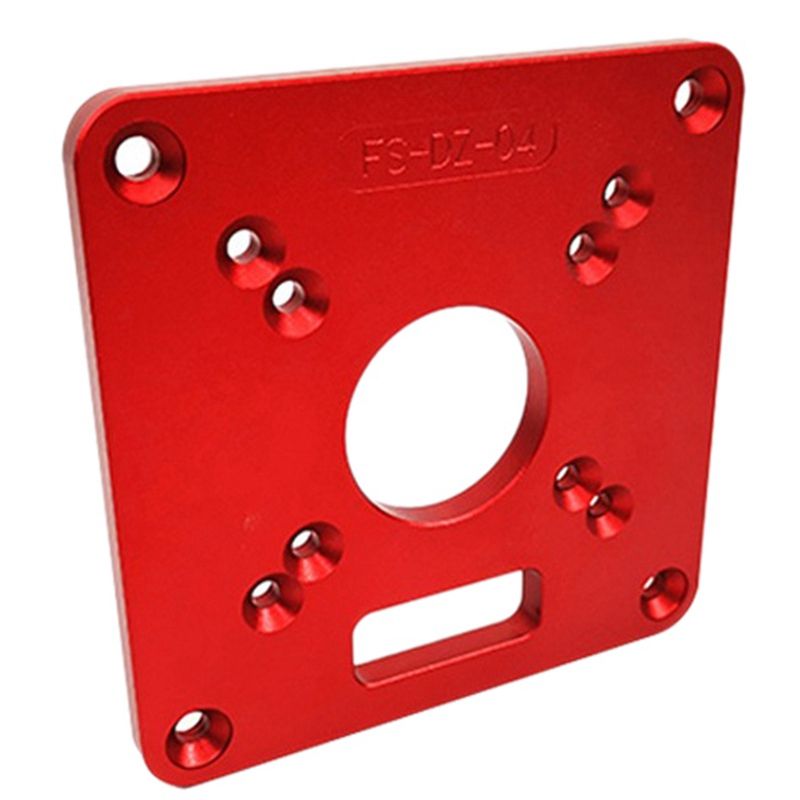 Table Insert Plate Anodic Oxidation Engraving Table Plate Table Insert Plate Trimmer Woodworking