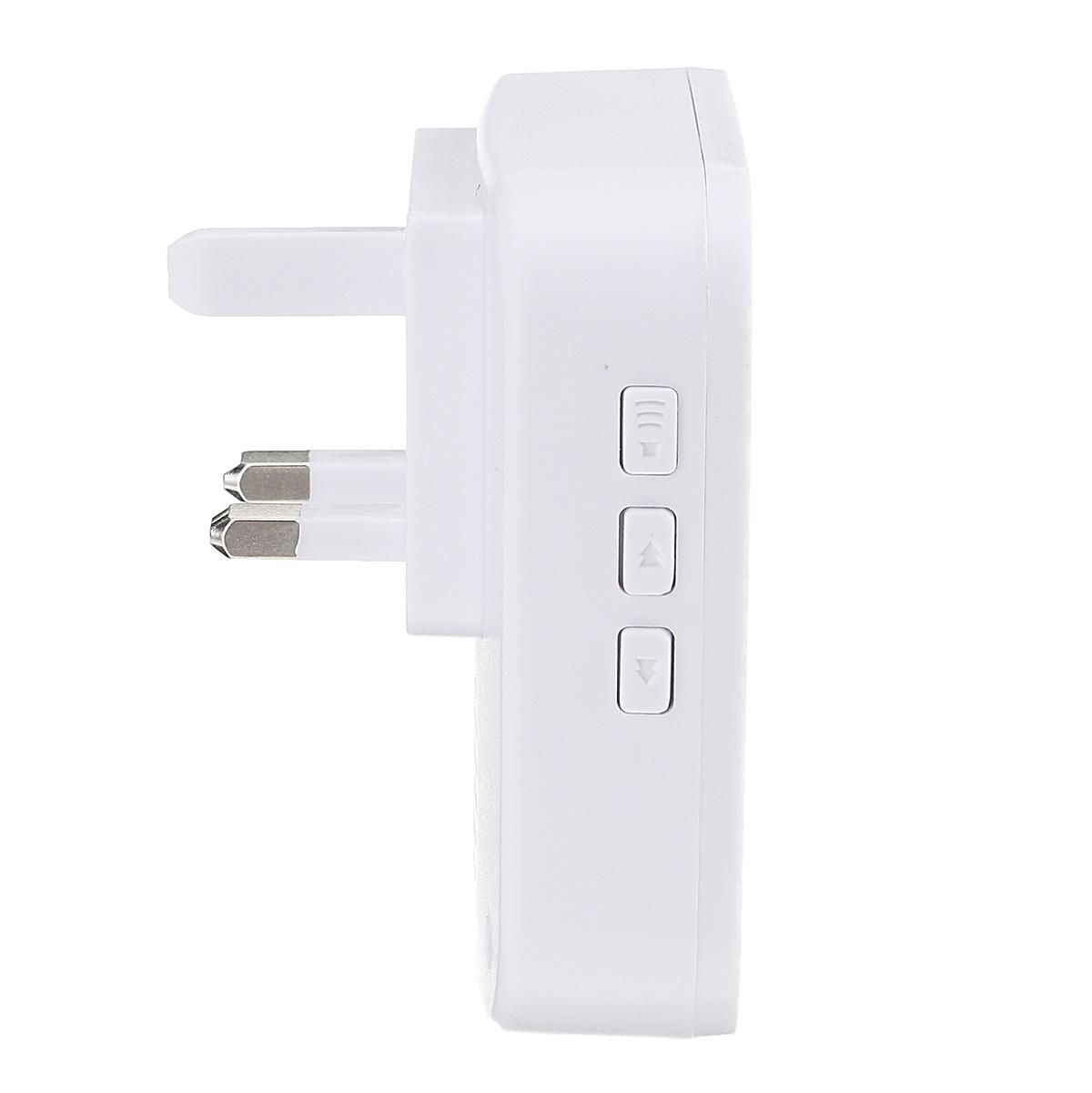 Accessories Plug US 300M Waterproof Wireless Doorbell 55 Songs Chime LED Flash