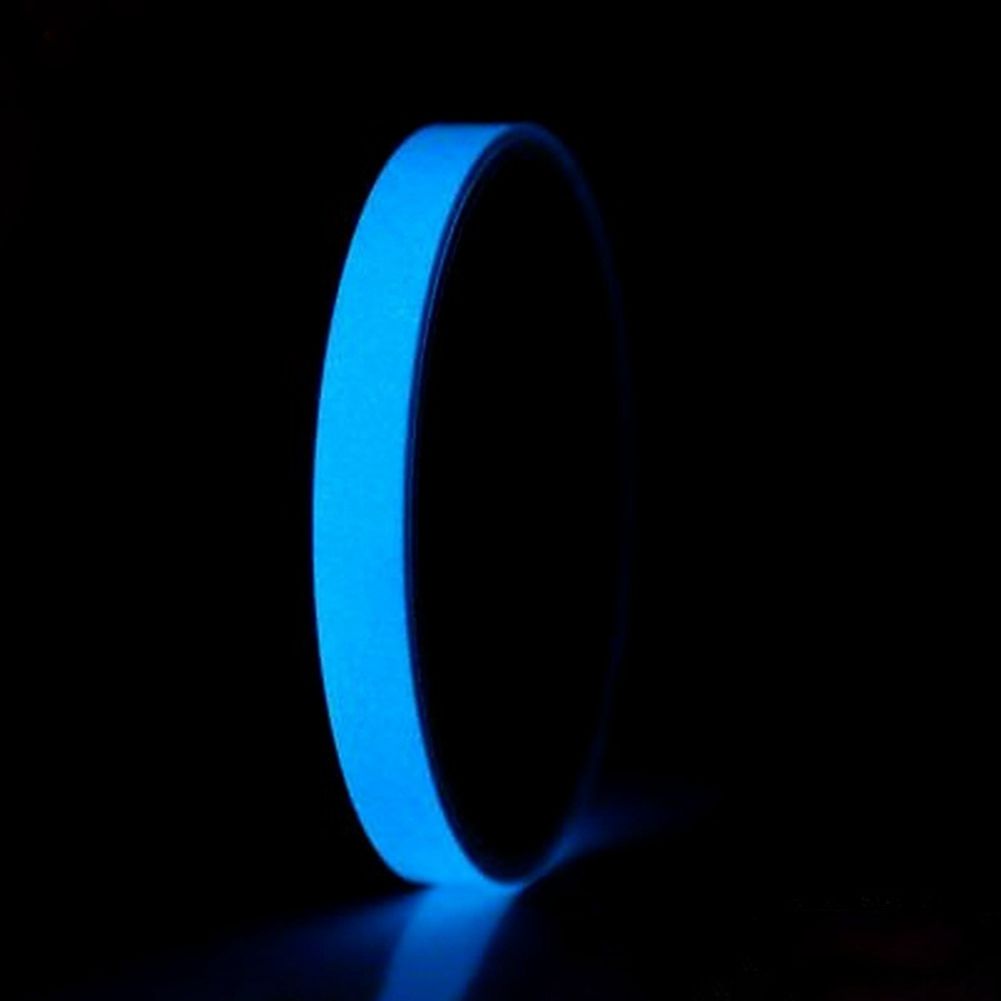 Luminous Warning Self-Luminous Tape Stair Floor Fluorescent Stickers Reflective Phosphorescent Stage Luminous Strip C