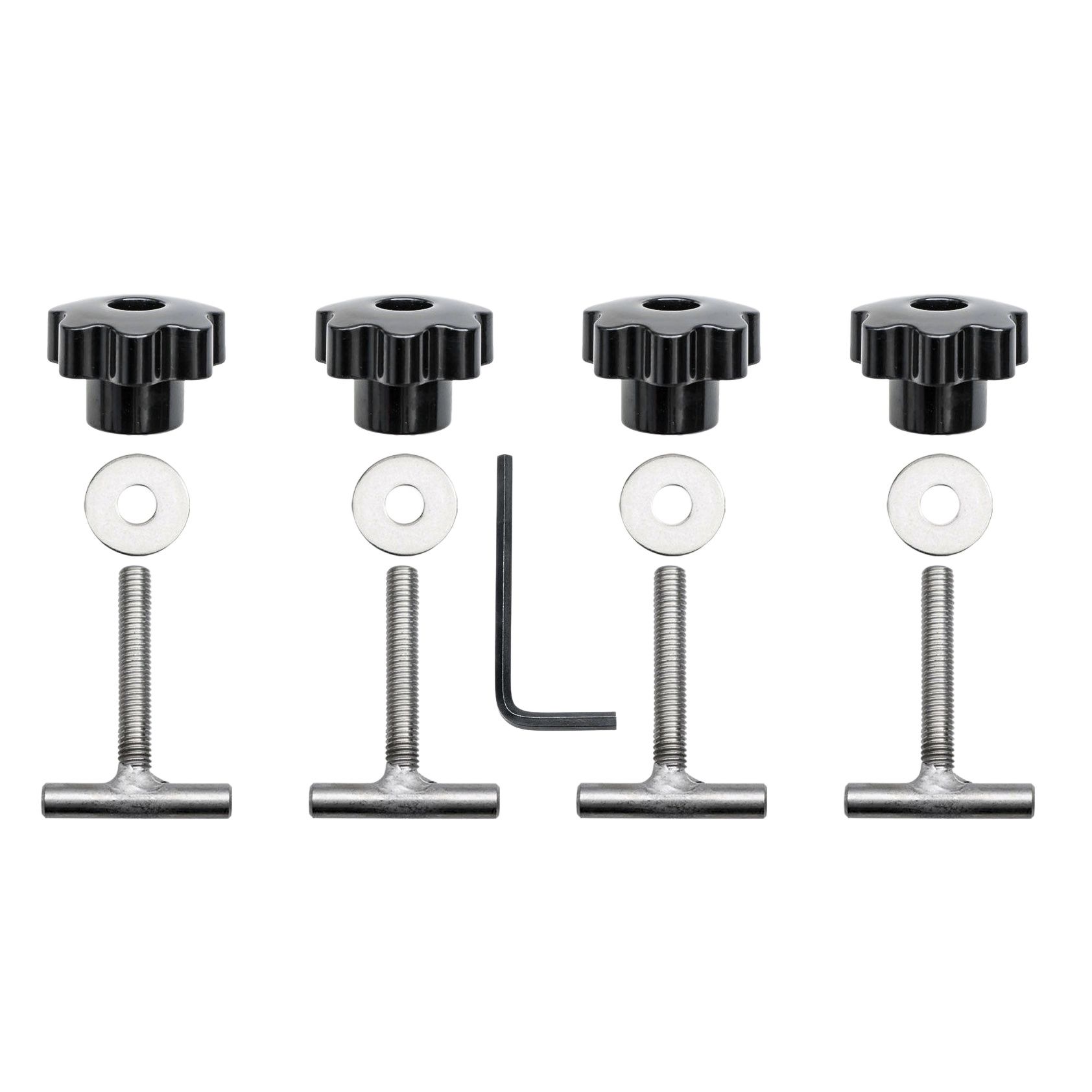 Fastening Screws Multiflexd Stainless Steel 50mm Locking Rail for T5 T6 Transporter Multivan