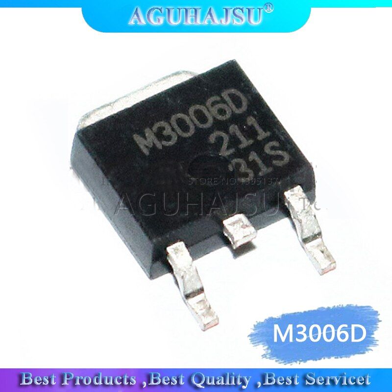 10pcs M3006D QM3006D Field Effect Transistor N-Channel 30V 80A Patch TO-252