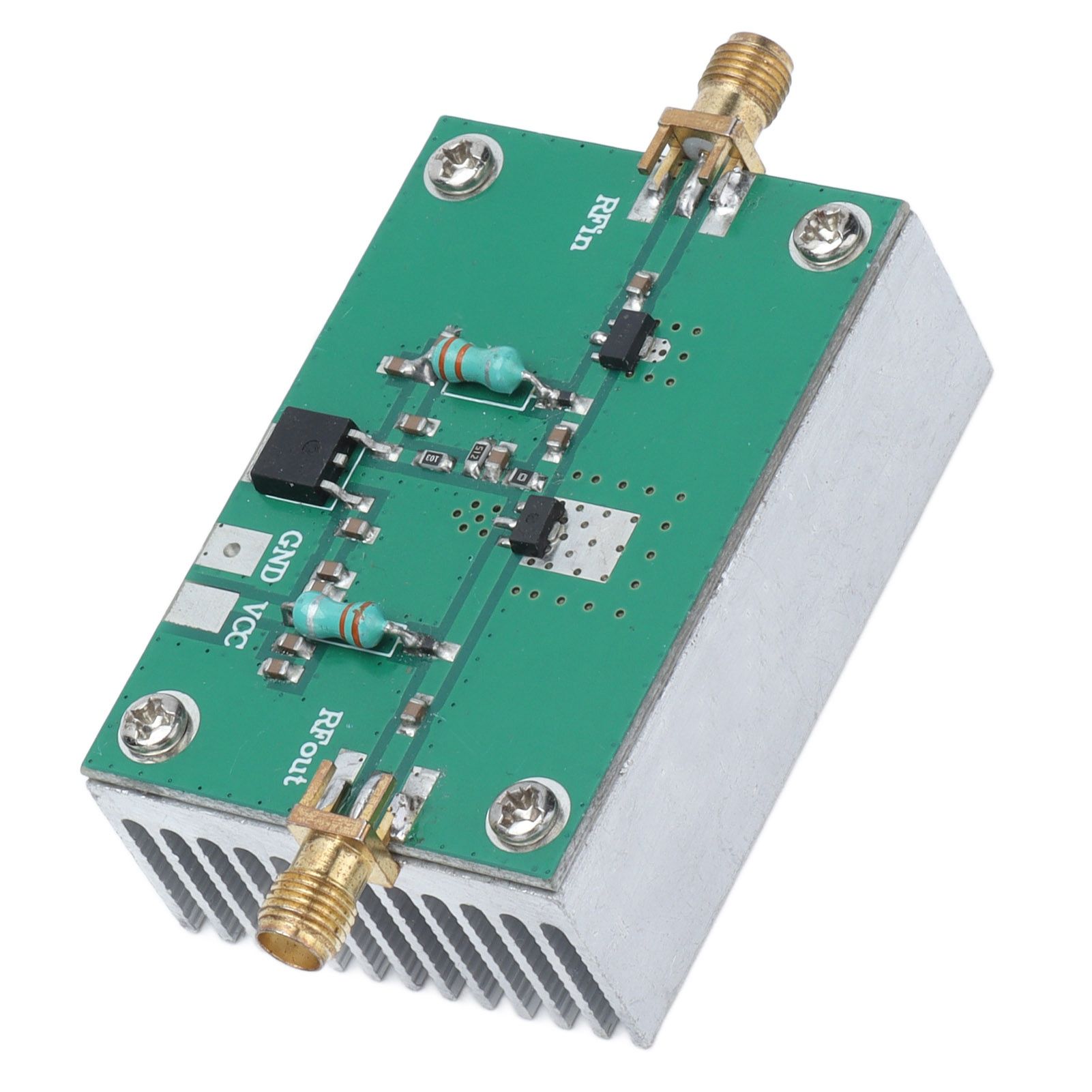RF Amplifier Module Wideband Board Radio Transmission DC 12V 1.6W HF FM VHF UHF
