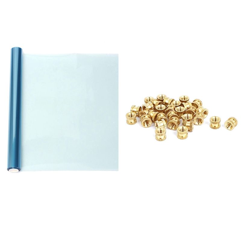 Photosensitive Dry Film for PCB Circuit Photoresist Sheets with 20Pc M2x3mmx3.2mm Female Threaded Knurled Embedded Nuts