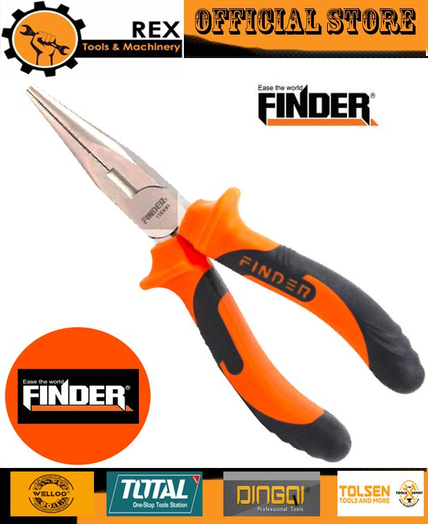 FINDER 8  LONG NOSE PLIRE 200MM