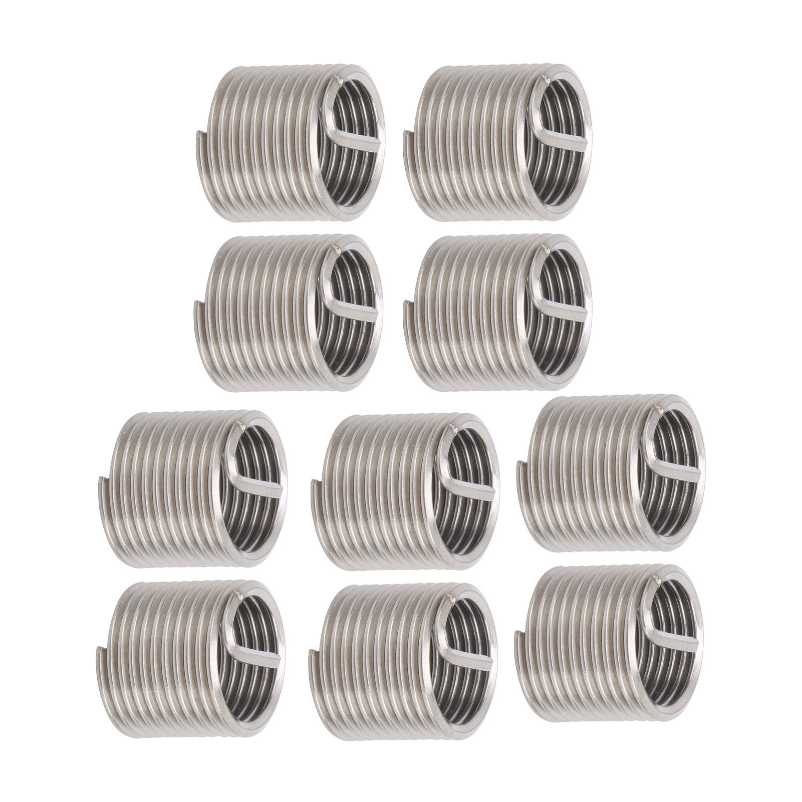 New 10Pcs Thread Repair Inserts Steel Wire Protection Sleeve Hardware Accessory