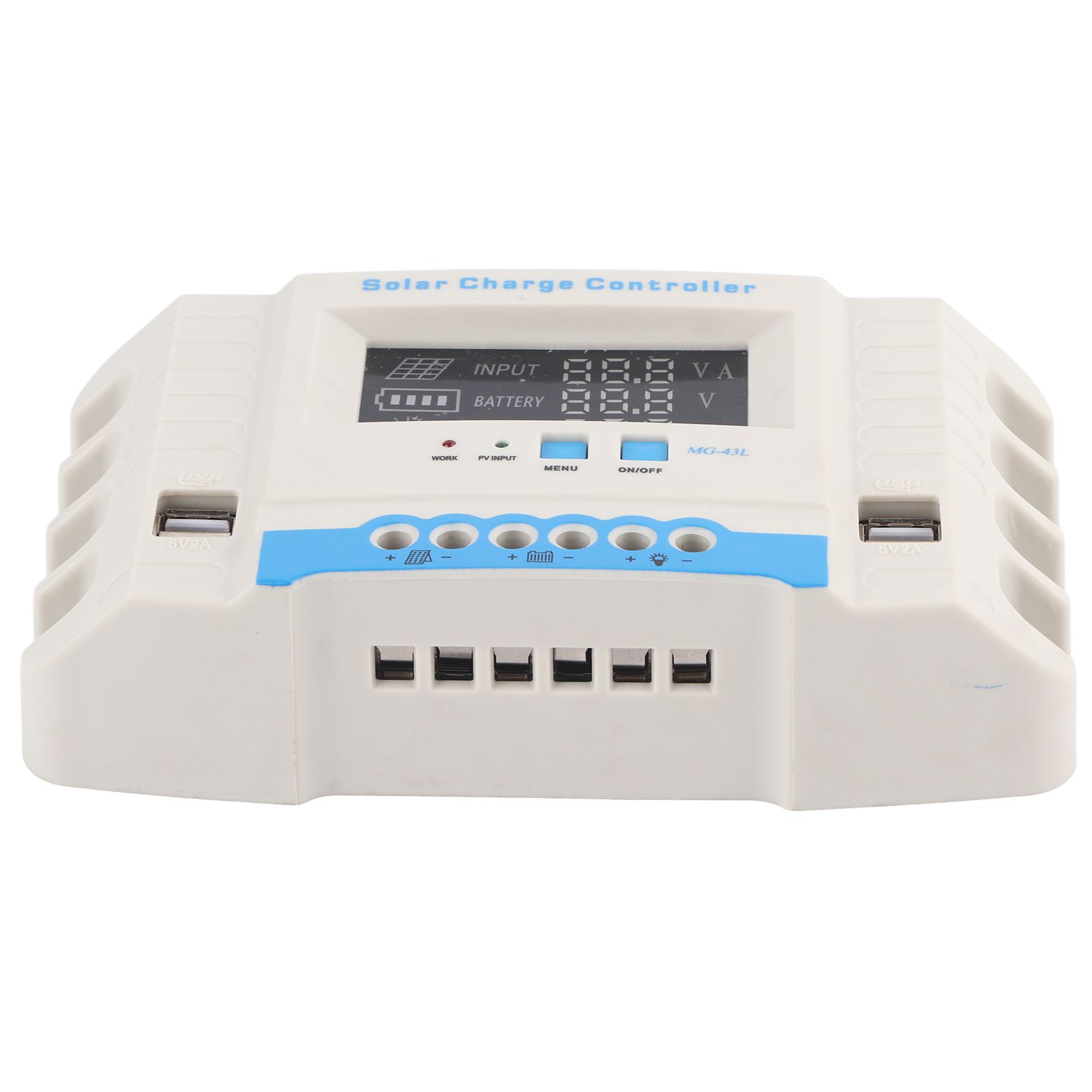 Solar Charge ControllerLCD Protection Function Impact Resistance Panel Regulator