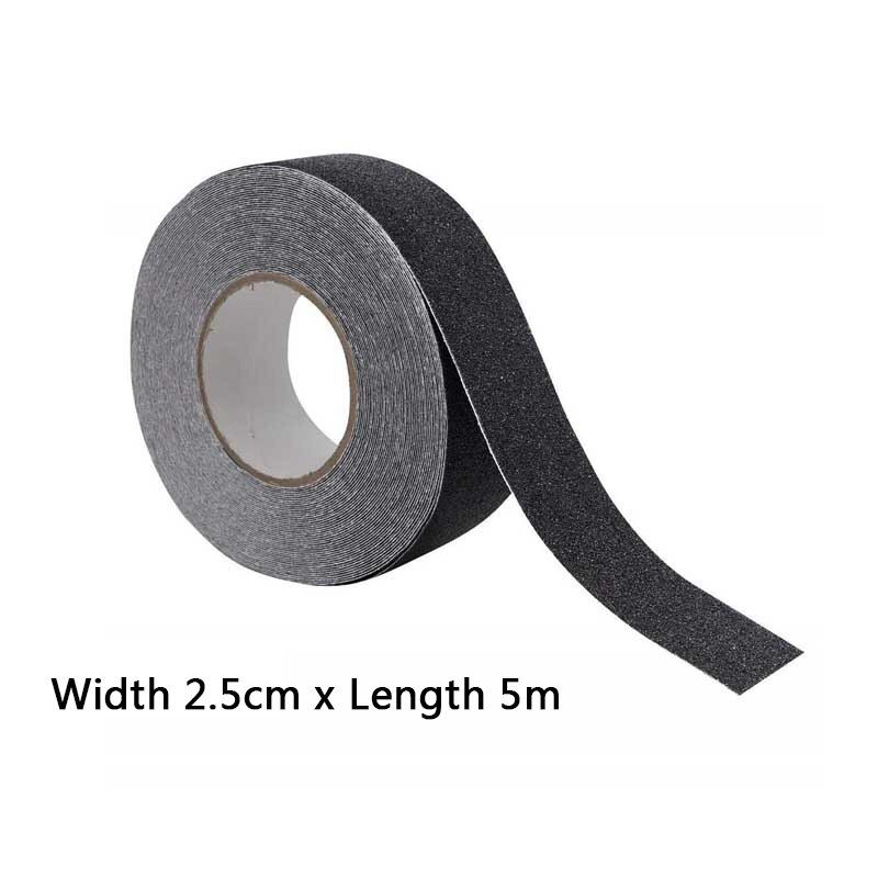 5M Anti-Slip Tape Outdoor Anti Slip Stickers High Friction Non Slip Traction Tape Abrasive Adhesive for Stairs ty Tread Step