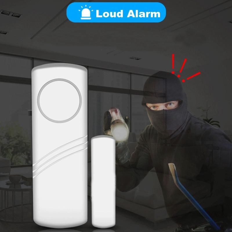Accessories Window Door Sensor Security Burglar Alarm With Doorbell Magnetic Sensor For Home Or Else Family Safety Small Size