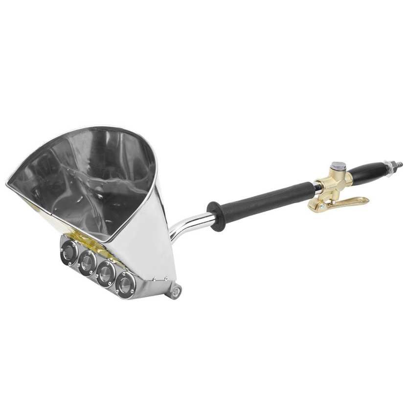 Portable Stucco Shovel Cement Mortar Sprayer With 4 Spray Holes Large Construction Site Painting for Home Decoration Air