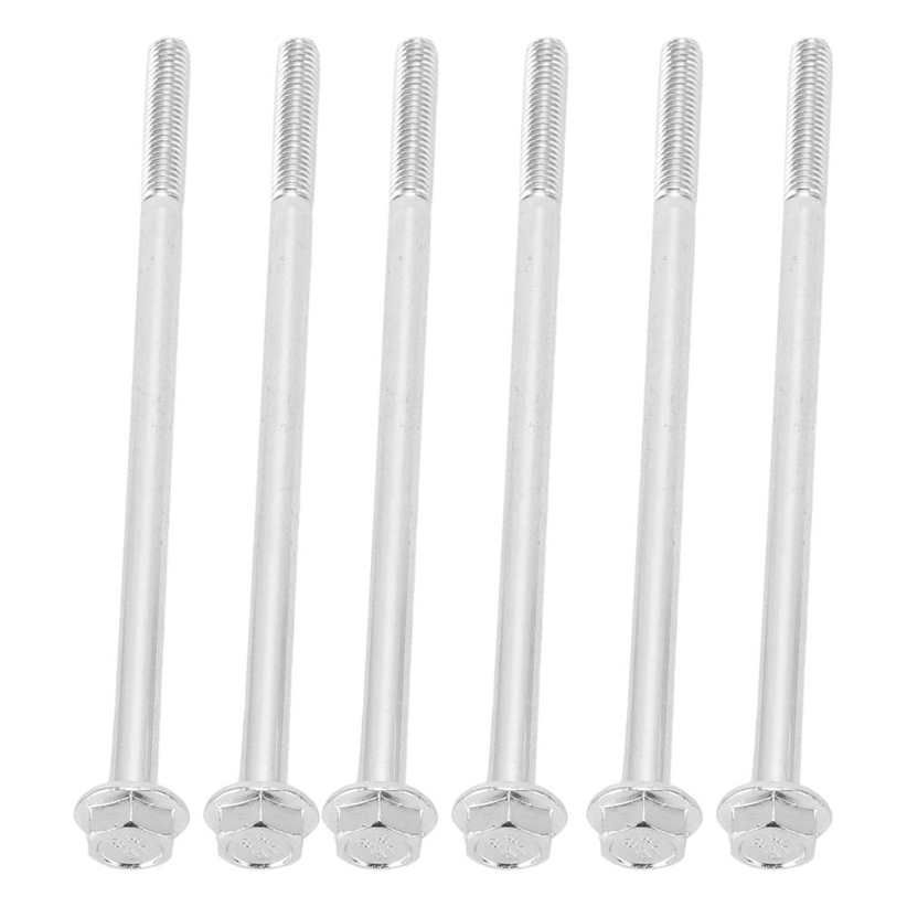 20pcs M6 x 120mm Hex Extended Motor Screw Head Long for Agriculture Household