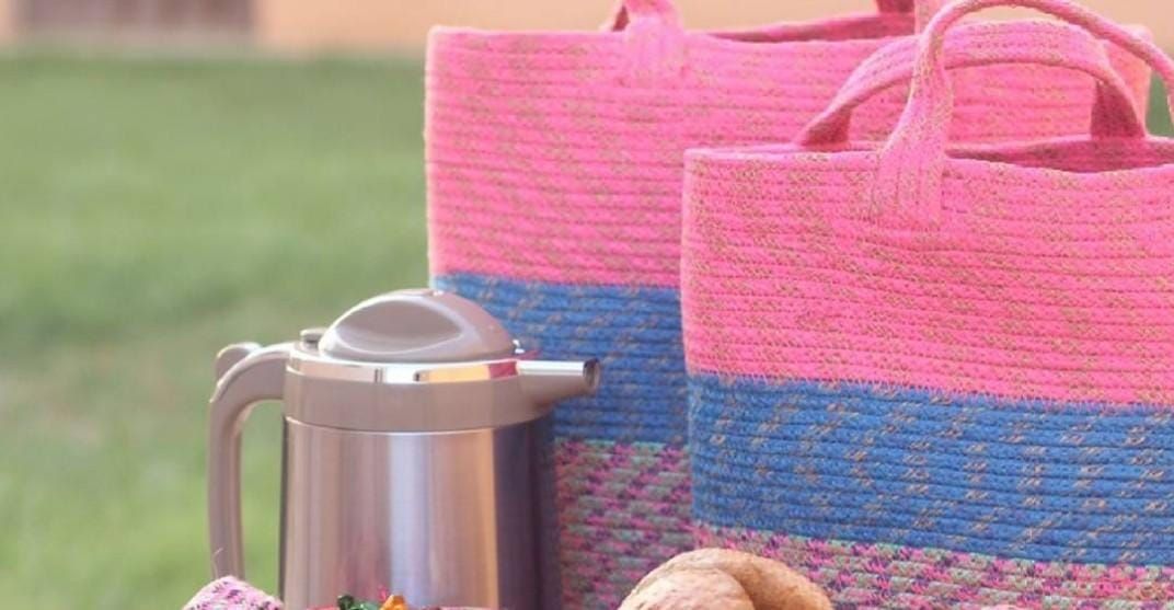 Jute Rope basket