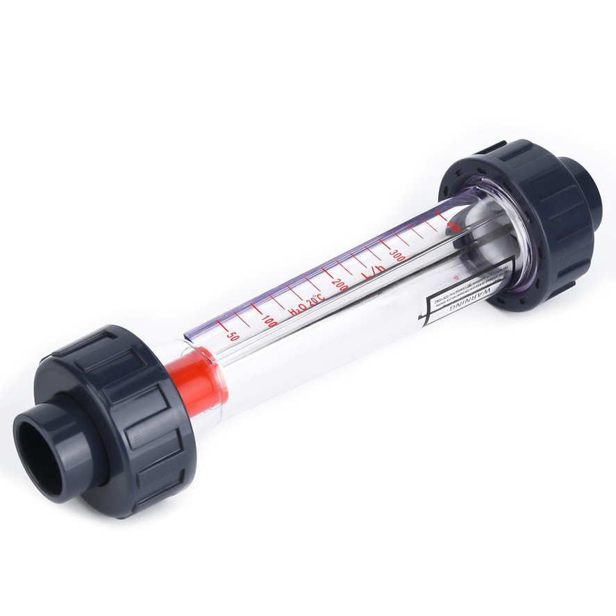 Plastic Tube Type Flowmeter LZS-20 Flow Measuring Instruments 40-400L/H