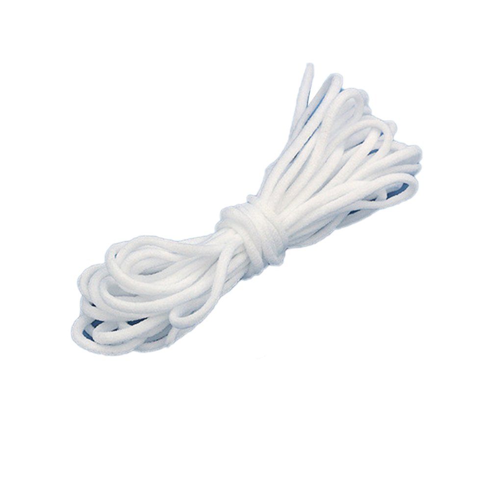 3mm Round Elastic Band Elastic Rope Strap Mask Shoes And Hat Rope Circle