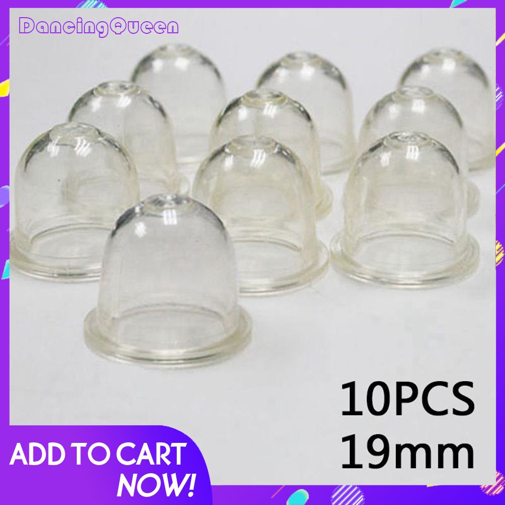 10x 19mm/22mm Fuel Pump Carburetor Primer Bulb For Chainsaws Blower Trimmer Brushcutter Primer Bulb Caps