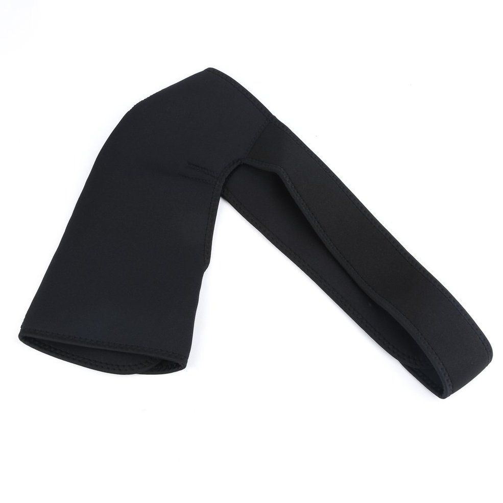 MA Adjustable Neoprene Brace Dislocation Arthritis Pain Shoulder Support Strap