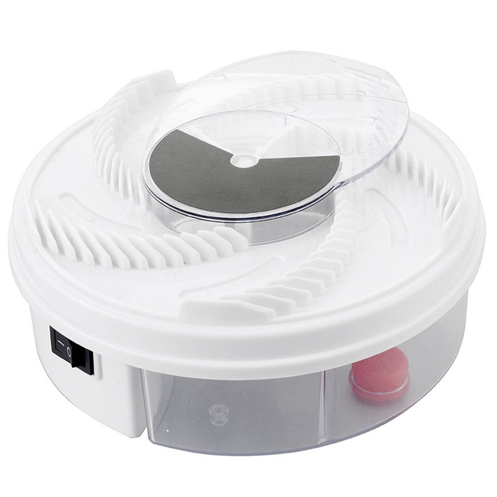 Electric Fly Trap Anti Fly Killer Traps Automatic Flycatcher Device Insect Pest Reject Control Catcher Fly Trap-white