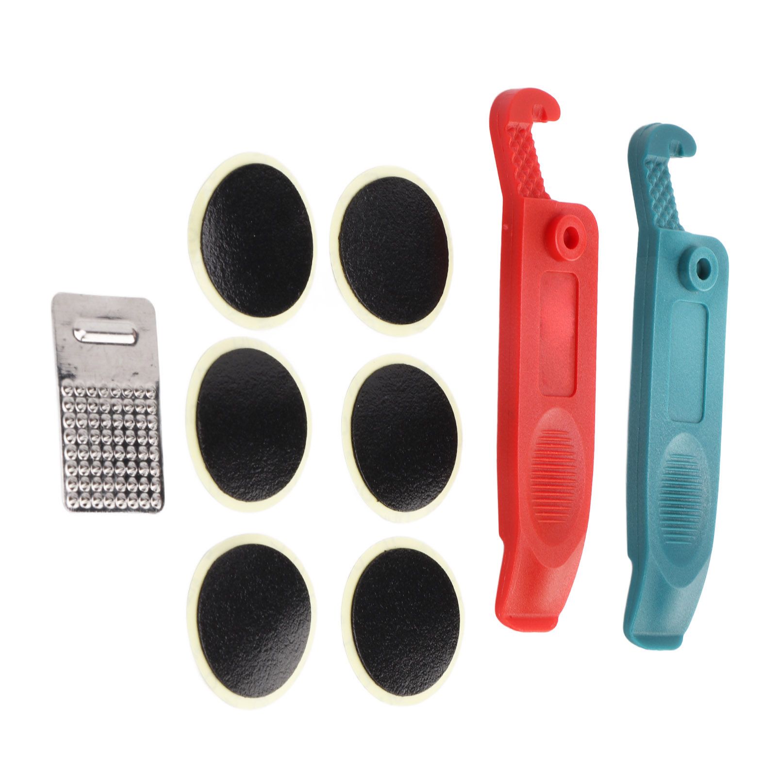 Tire Repair Tools Bike Inner Patch Kit Translucent Durable for Mountain Bicycle