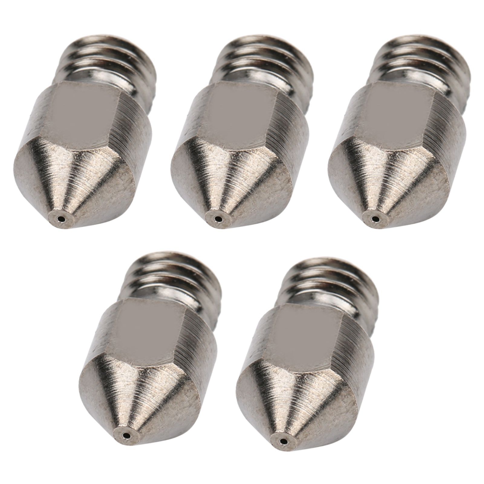 5Pcs 3D Printer Nozzle Set For MK8 0.2‑1.0mm Hardened Steel Accessories
