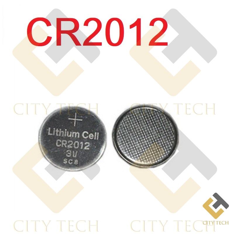 CR2012 3V 50mAh Lithium Battery Coin Button Cell Motherboard Calculators Clock Watch Batteries CR 2012